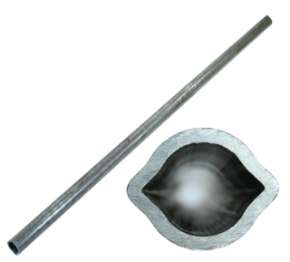 Rura cytryna wewnętrzna 39,5x49/5mm długość 128,3m, do wałów X Kardan o długości 1410mm