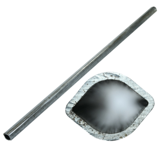 Rura cytryna zewnętrzna 30x39/3mm długość 124,4 cm, do wałów X Kardan o długości 1410mm