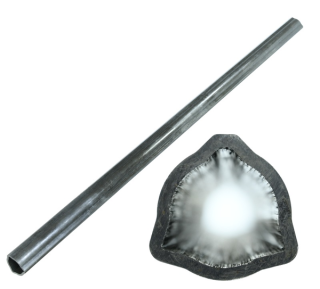 Rura trójkątna wewnętrzna 45x4mm długość 107,4cm, do wałów X Kardan o długości 1210mm