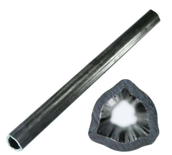 Rura trójkątna wewnętrzna 36x4,5mm długość 48,7cm, do wałów X Kardan o długości 610mm