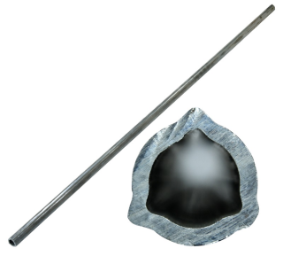 Rura trójkątna wewnętrzna 26,5x3,5mm długość 151,4 cm, do wałów X Kardan o długości 1610mm