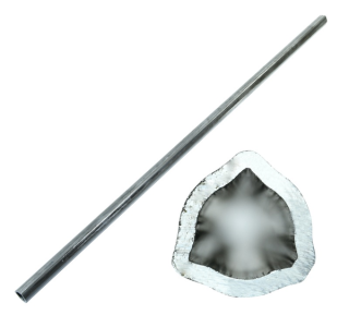 Rura trójkątna wewnętrzna 36x4,5mm długość 128,7 cm, do wałów X Kardan o długości 1410mm