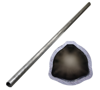 Rura trójkątna zewnętrzna 43x3mm długość 167,2 cm, do wałów X Kardan o długości 1810mm