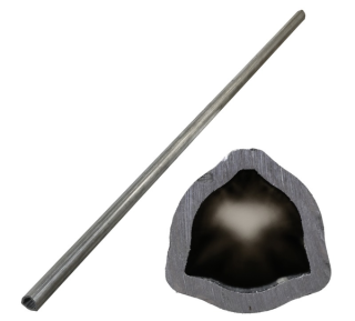 Rura trójkątna wewnętrzna 36x4,5mm długość 168,7 cm, do wałów X Kardan o długości 1810mm