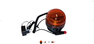 Lampa błyskowa LED bezprzewodowa na magnes