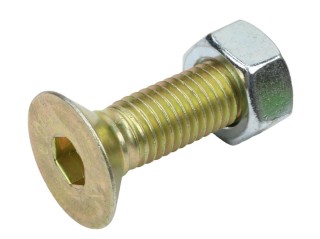 Śruba płużna imbus M12x40 klasa 10,9 DIN7991 Waryński