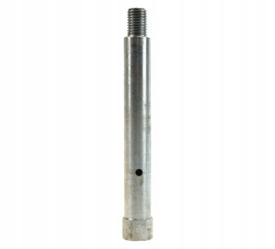 Oś koła kultywatora fi-26mm z kołnierzem długość 22cm 1xgwint-m20 produkt krajowy