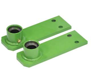 Ramię boczne lewe+prawe, komplet 2 szt. do wału strunowego 2-rzędowego, tulejki fi-28mm, typ Bomet; Agregat; 24006004, 24006005