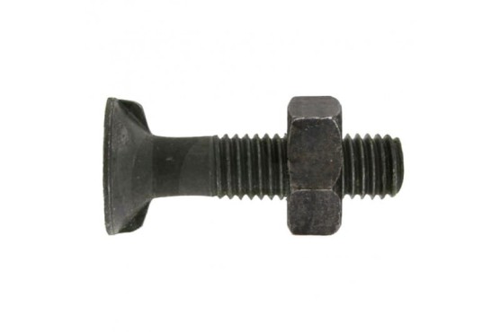 Śruba płużna kwadrat M12x85 mm kl.10.9 podsadzana D 608 Waryński