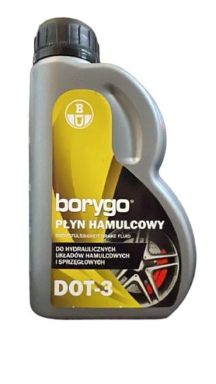 Płyn hamulcowy DOT-3 500ml Borygo