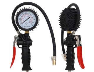 Pistolet do pompowania z manometrm obrotowym TA140