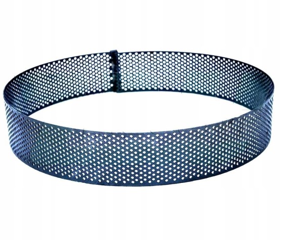 Sito oczkowe fi-5,0 mm, 106x1700x2,5 mm, pasuje do: Śrutownik bijakowy WIR; 1401060050 Produkt krajowy