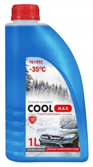 Płyn do chłodnic 1 litr G11 niebieski Coolmax
