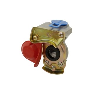 Złącze powietrza twarde M22x1,5 czerwone P2201