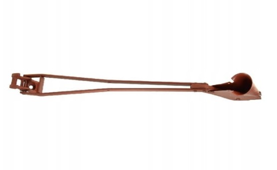 Redlica długa 67 cm zawiasa żeliwna siewnika Poznaniak, Mazur