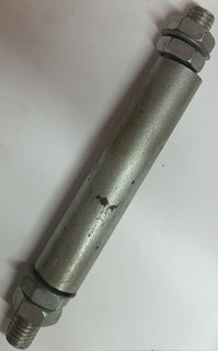 Oś koła taczki FI-12 długośc 15 cm pasuje 6201