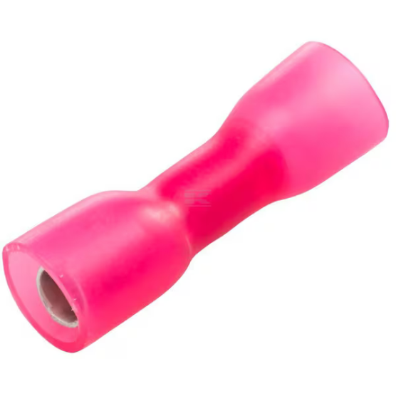 Końcówka przewodu tulejkowa gniazdo czerwona 0.5-1.5mm² Ø 4 mm Seria A, op. blister 25 szt. Hella
