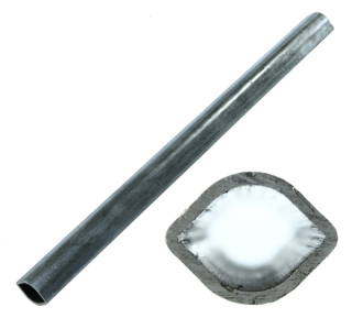 Rura cytryna zewnętrzna 30x39/3mm długość 50,4cm, do wałów X Kardan o długości 610mm X Kardan