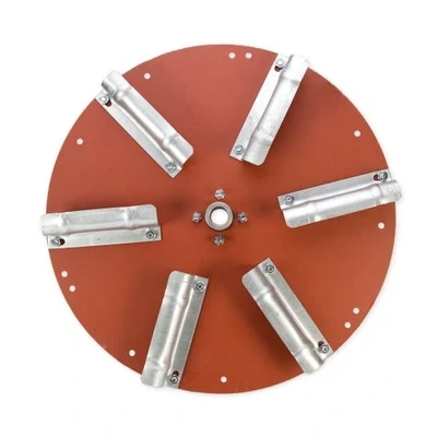 Tarcza lewa rozrzucająca metalowa; średnica 60cm,6-łop.;Rozsiewacz RCW-3/5; 2019050180 Produkt krajowy