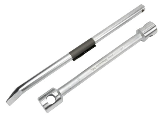 Klucz do kół 395 mm długości rozmiar 27x32 mm z łyżką Waryński