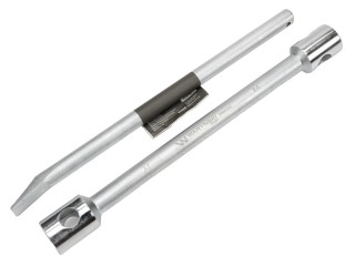 Klucz do kół 395 mm długości rozmiar 24x27 mm z łyżką Waryński