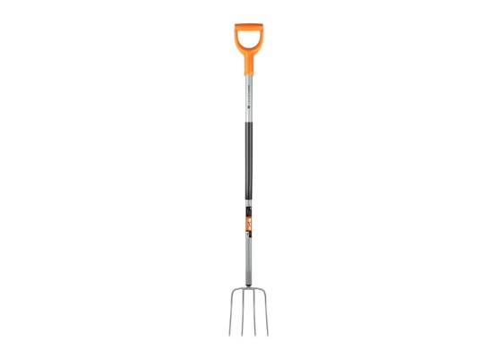 Widły gospodarcze 4-zębne na metalowym trzonku - Extra Long (dł. 1580 mm) Extreme Teger
