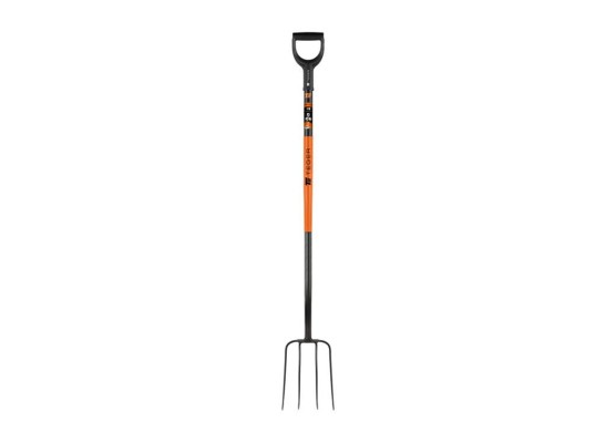 Widły gospodarcze 4-zębne na metalowym trzonku - Extra Long (dł. 1600 mm) Teger