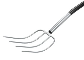 Widły gospodarcze 4-zębne na metalowym trzonku Extreme TEGER