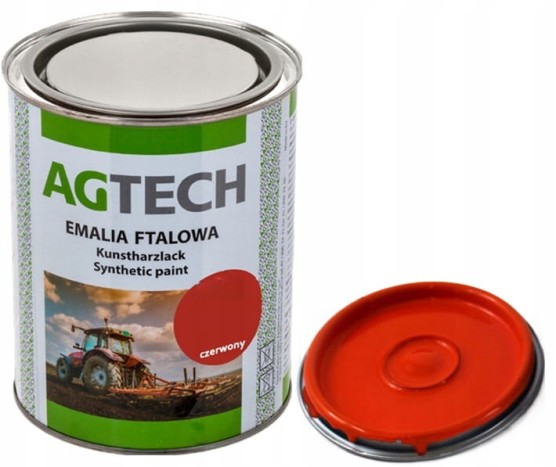 Farba czerwona Ursus 0,8 litra Agtech 656270001