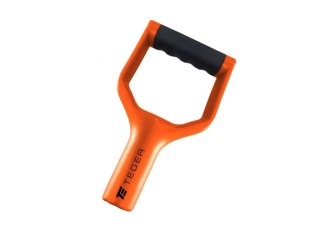 Rączka zapasowa do narzędzi - pomarańczowo-czarna (na trzonek przetłoczony Extreme) Teger