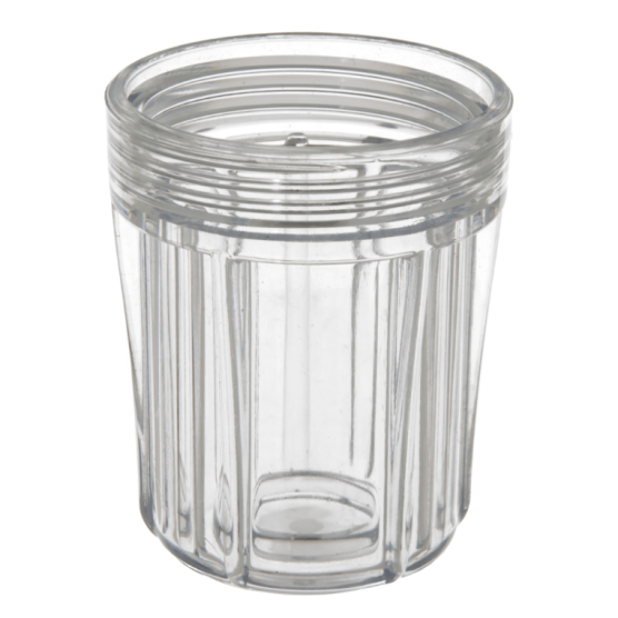 Szklanka filtra międzysekcyjnego 1/2 cala, szklanka przezroczysta; Opryskiwacz; G-002001027 Tecomec