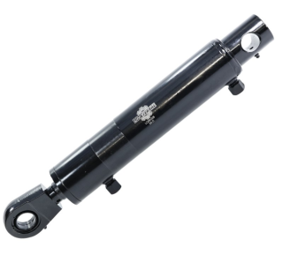 Siłownik hydrauliczny z uchem fi-30mm dwustronnego działania, skok 220 mm, Ładowacz TUR, chwytak bel; CJ2F-63/35/220 Univversal