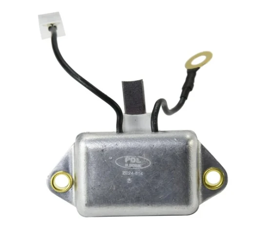 Regulator napięcia alternatora 95A szczotkotrzymacz, do Zetor 2-przewody 933942 POL Elektrik
