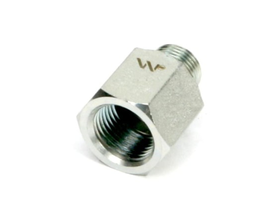 Tulejka różnicowa hydrauliczna calowa AB 3/8"GZ x 1/8"GW BSP Waryński