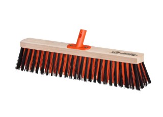 Szczotka do prac porządkowych PREMIUM - ulicówka 55x600 mm (mocowanie Click) TEGER