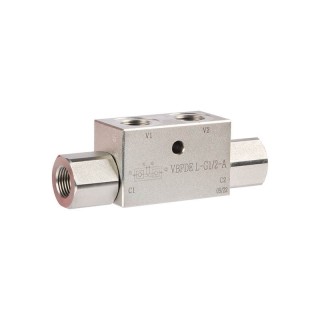 Zawór hydrauliczny zwrotny bliźniaczy „zamek” vbpde 1/2" 50L/MIN