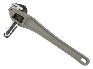 Klucz do rur typ amerykański 14" kątowy uchwyt aluminium wzmocniony Waryński