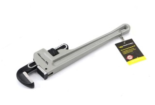 Klucz do rur typ amerykański 16" uchwyt aluminium wzmocniony szczęki CrMo max średnica Waryński