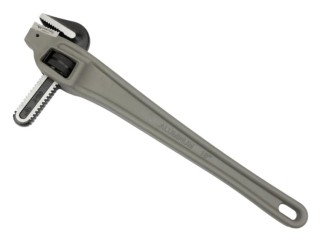 Klucz do rur typ amerykański 18" kątowy uchwyt aluminium wzmocniony Waryński