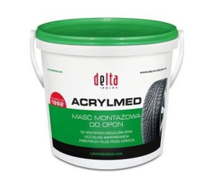 Pasta do montażu opon Delta Acrylmed zielona 4 kg