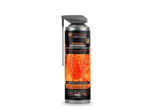 Smar serwisowy do łańcuchów rowerowych i motocyklowych PROFESSIONAL z aplikatorem EVO, 500ml, Teger