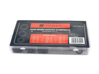 Zestaw oringów uszczelnień olejoodpornych 225szt TEGER