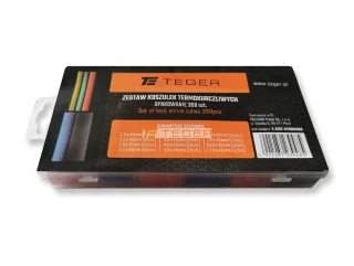 Zestaw koszulek termokurczliwych TEGER (sprzedawane po 368szt.)