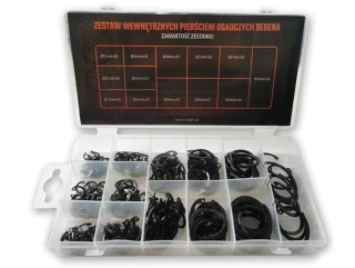 Zestaw wewnętrznych pierścieni segera TEGER  300 SZT