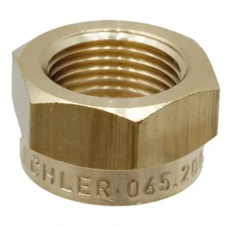 Nakrętka złączna mosiężna 67006520030 Lechler