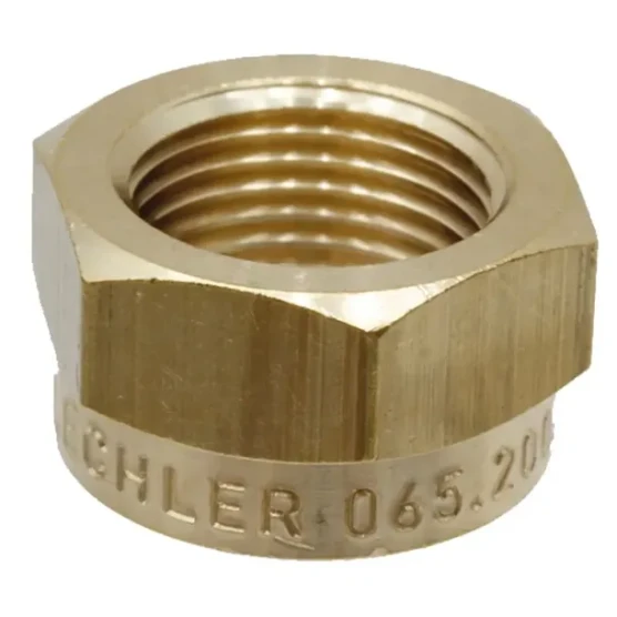 Nakrętka złączna mosiężna 67006520030 Lechler
