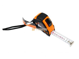 Miara stalowa rozwijana 8m 25mm Teger T-AM-006