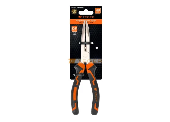 Szczypce wydłużone - odgięte 200 mm / Teger T-W-SZW005