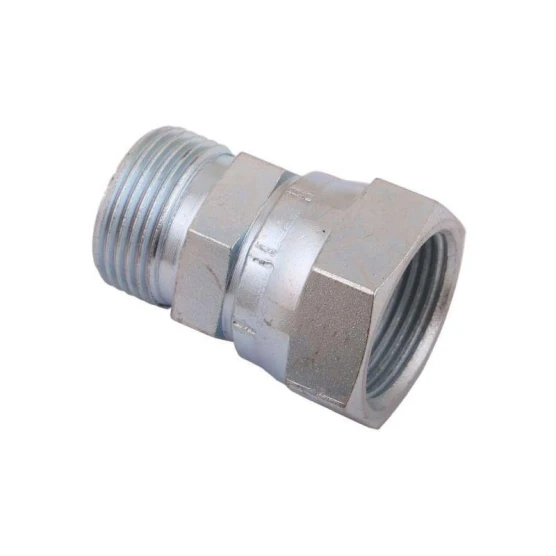 Złącze hydrauliczne AB 22x22 stożek/płaska nakrętka