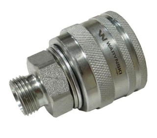 Szybkozłącze hydrauliczne wtyczka polska M18x1,5 Waryński